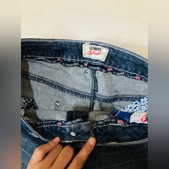 Lee cooper sequin patches slim jeans - Picture 5 of 6